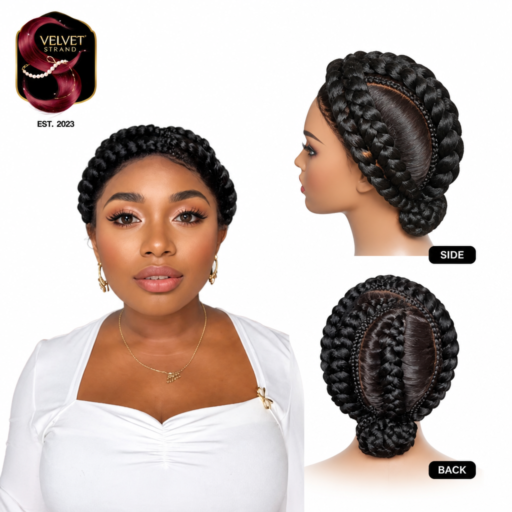 Signature Braided Lace Front Wig
